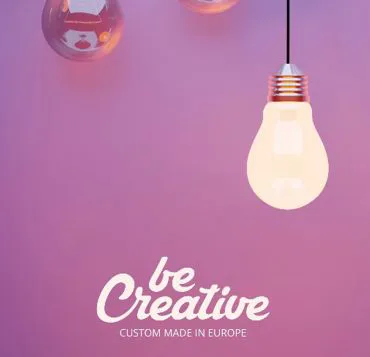 BE CREATIVE